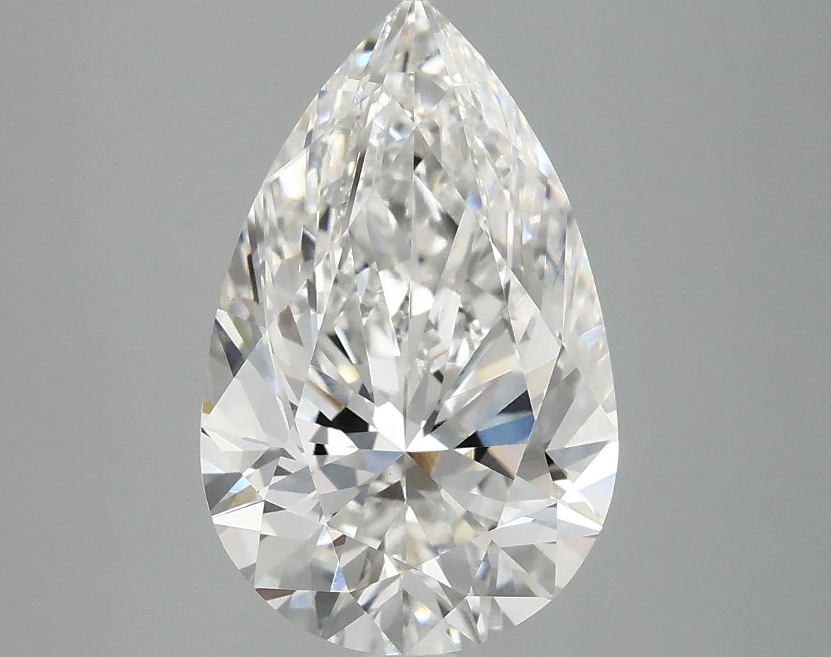 3.76 Carat Pear Shaped Ideal Cut VS1 IGI Certified Lab Grown Diamond