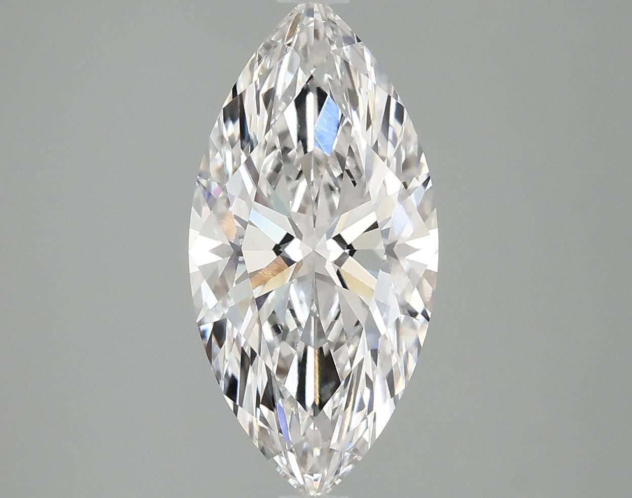 2.56 Carat Marquise Shaped Ideal Cut VVS2 IGI Certified Lab Grown Diamond
