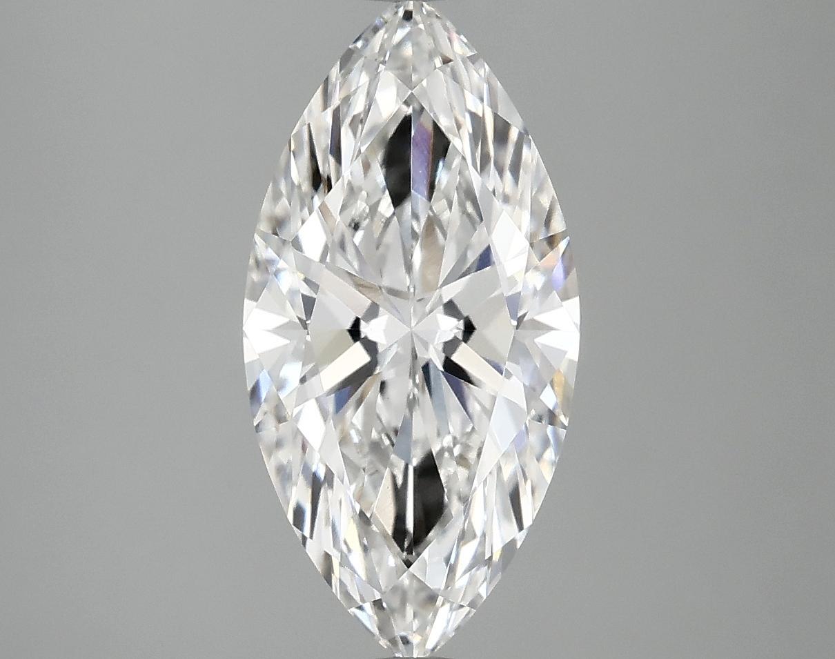 2.57 Carat Marquise Shaped Ideal Cut VVS2 IGI Certified Lab Grown Diamond