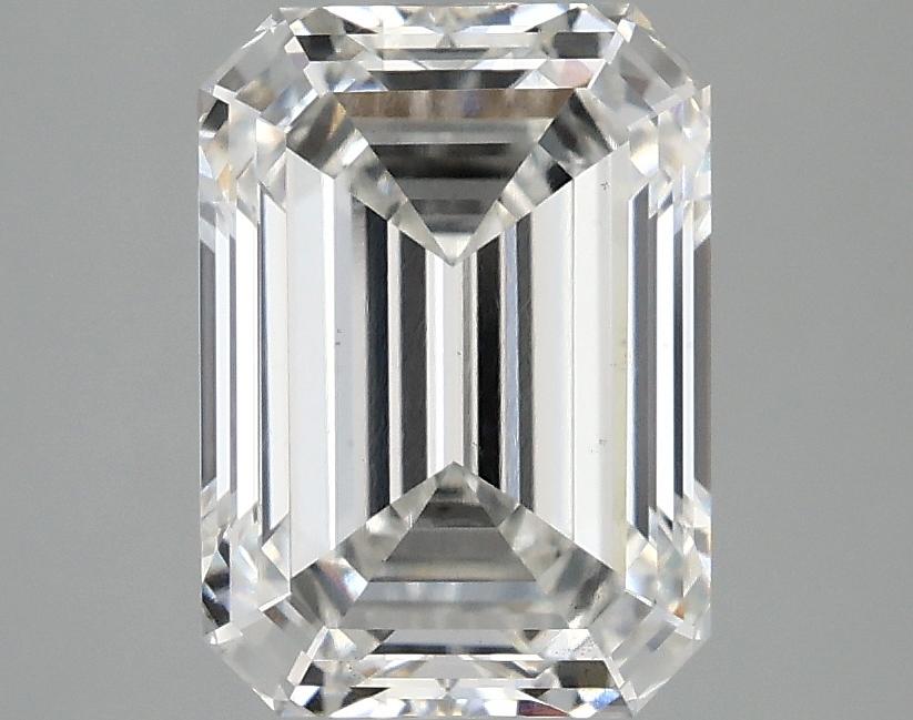 2.85 Carat Emerald Shaped Excellent Cut VS2 IGI Certified Lab Grown Diamond