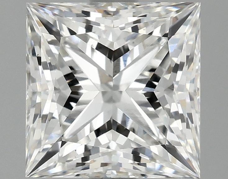2.05 Carat Princess Shaped Ideal Cut VS1 IGI Certified Lab Grown Diamond