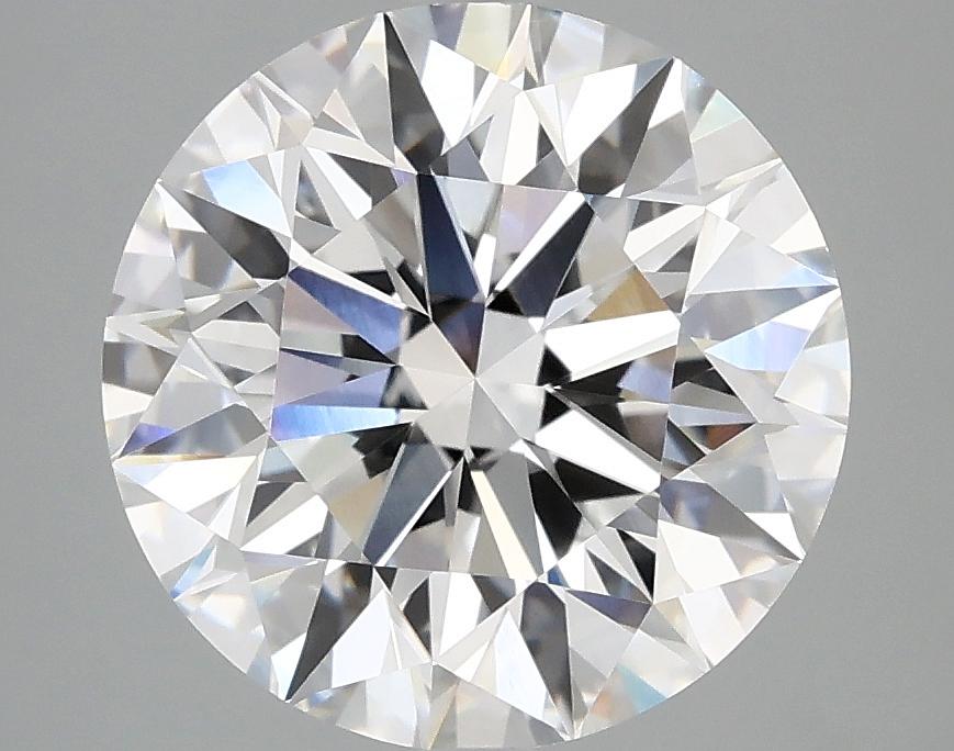 4.09 Carat Round Shaped Excellent Cut VVS2 IGI Certified Lab Grown Diamond