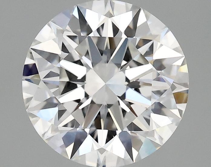 1.97 Carat Round Shaped Ideal Cut VVS2 IGI Certified Lab Grown Diamond