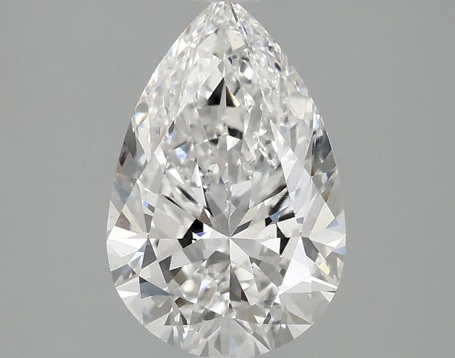 2.07 Carat Pear Shaped Excellent Cut VS1 IGI Certified Lab Grown Diamond