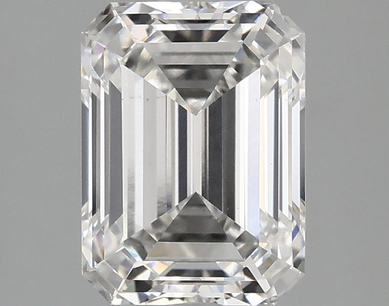 2.49 Carat Emerald Shaped Excellent Cut VS1 IGI Certified Lab Grown Diamond