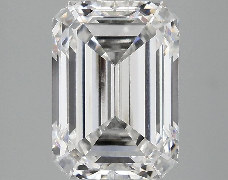 3.01 Carat Emerald Shaped Ideal Cut VVS2 IGI Certified Lab Grown Diamond