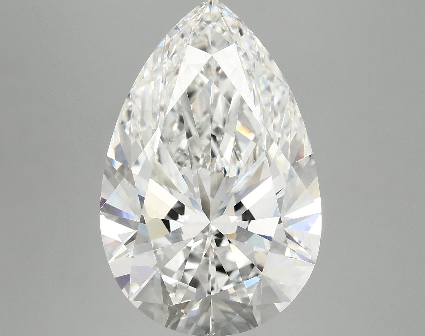 7.31 Carat Pear Shaped Excellent Cut VS1 IGI Certified Lab Grown Diamond