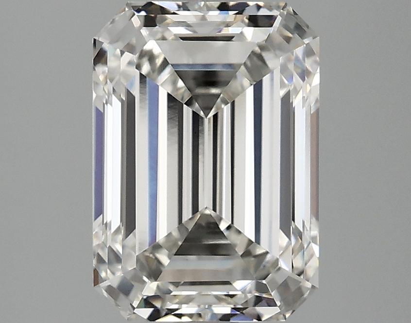 3.08 Carat Emerald Shaped Ideal Cut VVS2 IGI Certified Lab Grown Diamond