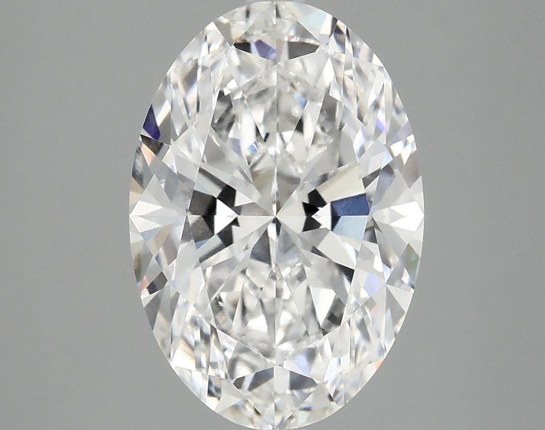 4.05 Carat Oval Shaped Ideal Cut VVS2 IGI Certified Lab Grown Diamond