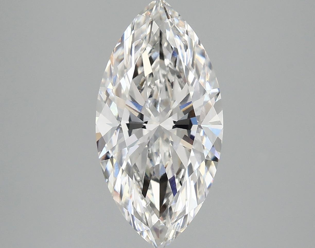 2.82 Carat Marquise Shaped Ideal Cut VS1 IGI Certified Lab Grown Diamond