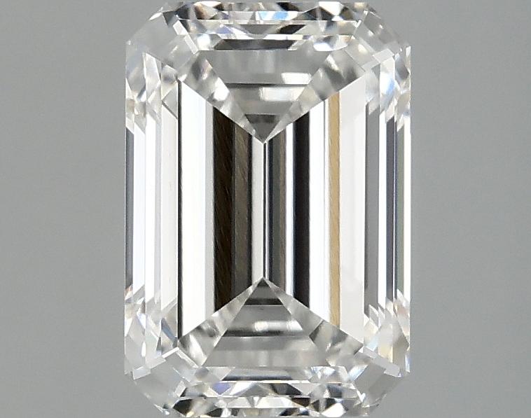 2.1 Carat Emerald Shaped Ideal Cut VS1 IGI Certified Lab Grown Diamond