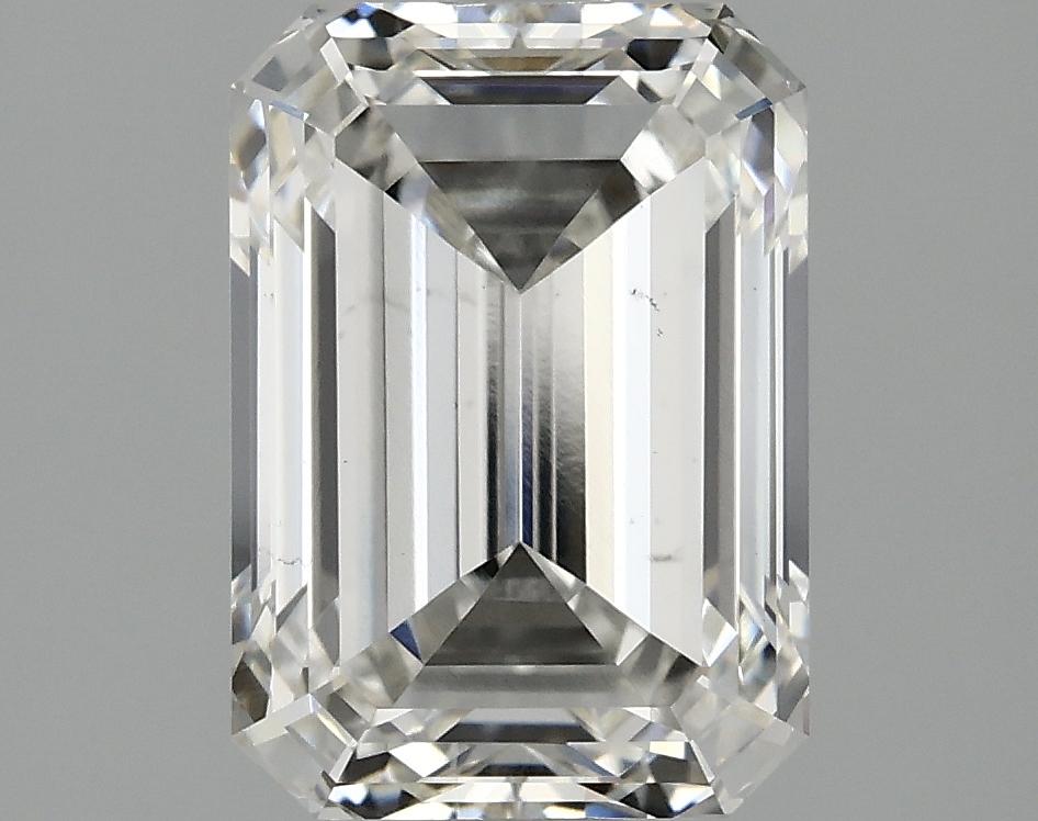 2.07 Carat Emerald Shaped Ideal Cut VS2 IGI Certified Lab Grown Diamond