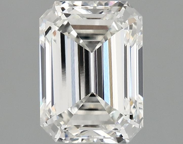 1.97 Carat Emerald Shaped Excellent Cut VVS2 IGI Certified Lab Grown Diamond