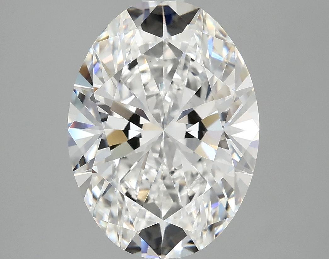 4.07 Carat Oval Shaped Excellent Cut VVS2 IGI Certified Lab Grown Diamond