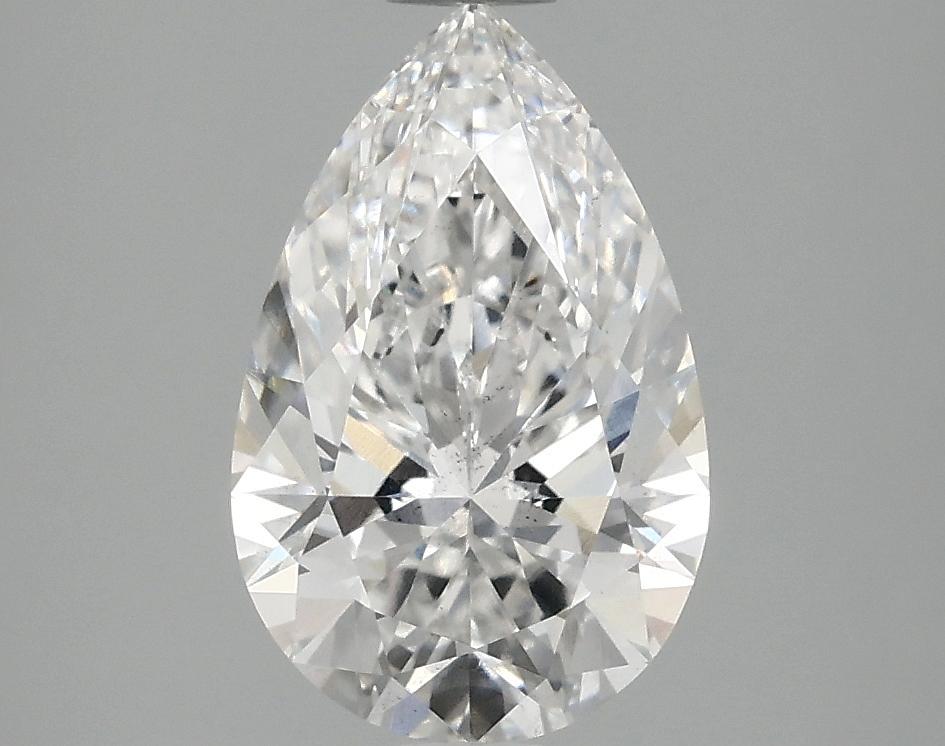 2.07 Carat Pear Shaped Ideal Cut SI1 IGI Certified Lab Grown Diamond