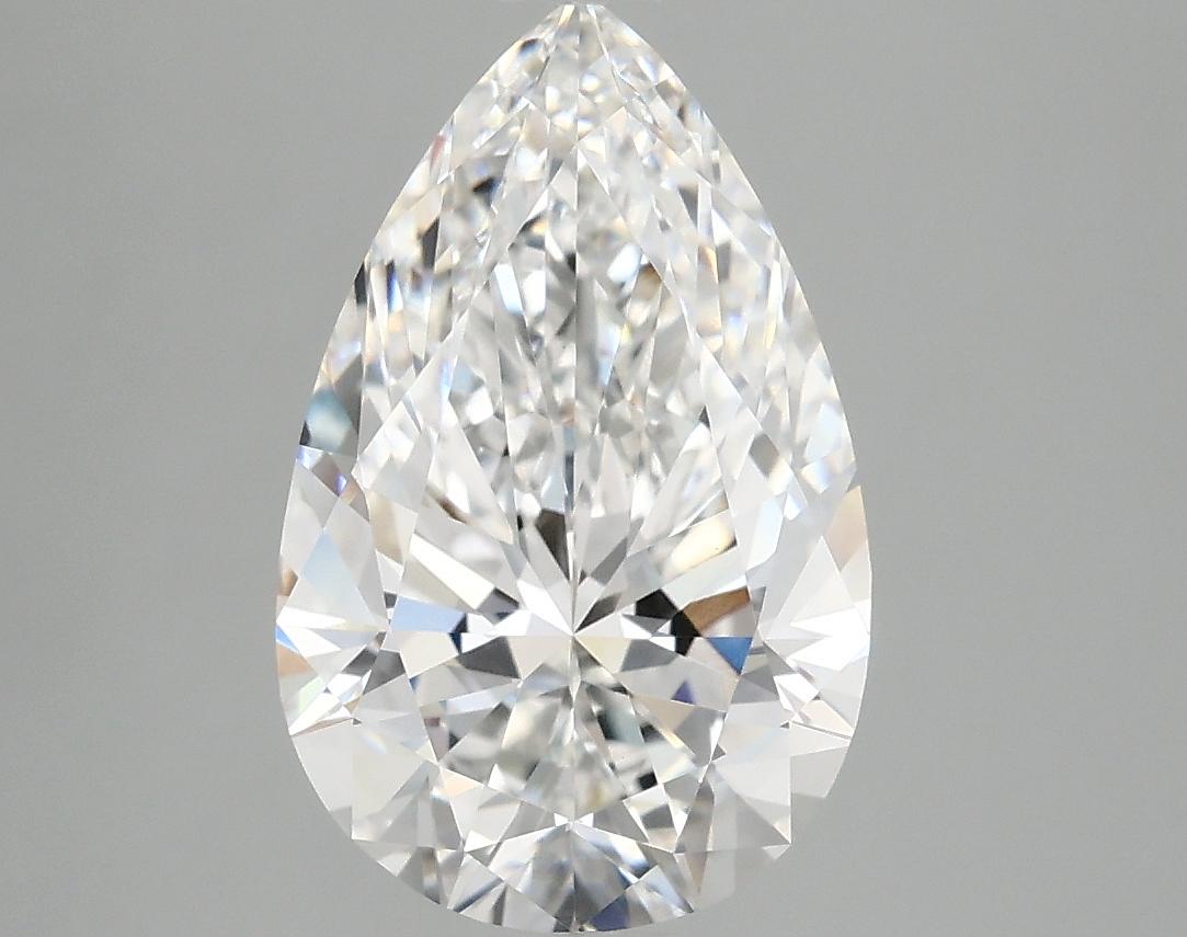3.1 Carat Pear Shaped Ideal Cut VVS2 IGI Certified Lab Grown Diamond