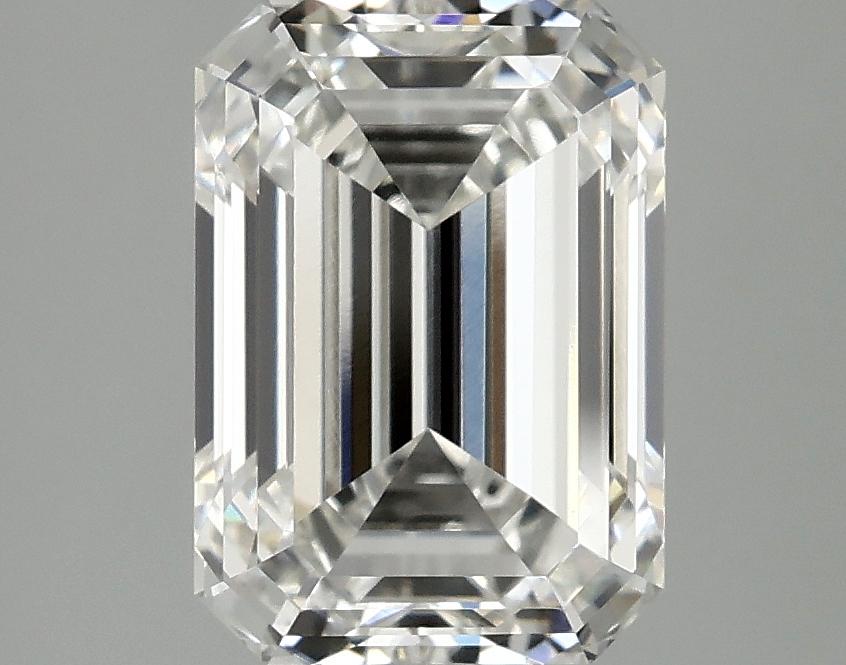 3.24 Carat Emerald Shaped Ideal Cut VVS2 IGI Certified Lab Grown Diamond