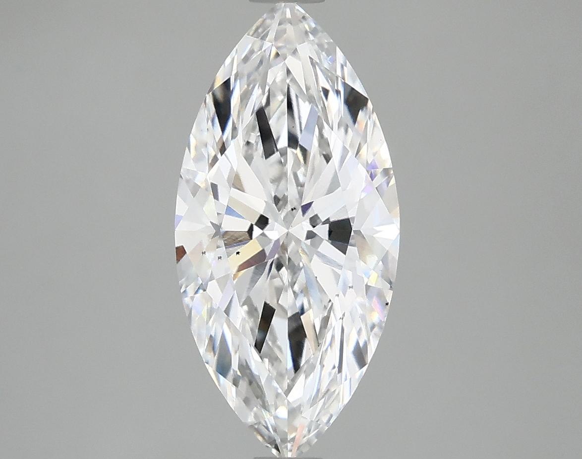 2.52 Carat Marquise Shaped Excellent Cut VS2 IGI Certified Lab Grown Diamond