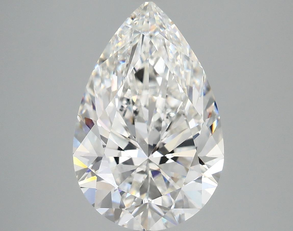4.01 Carat Pear Shaped Excellent Cut VS1 IGI Certified Lab Grown Diamond
