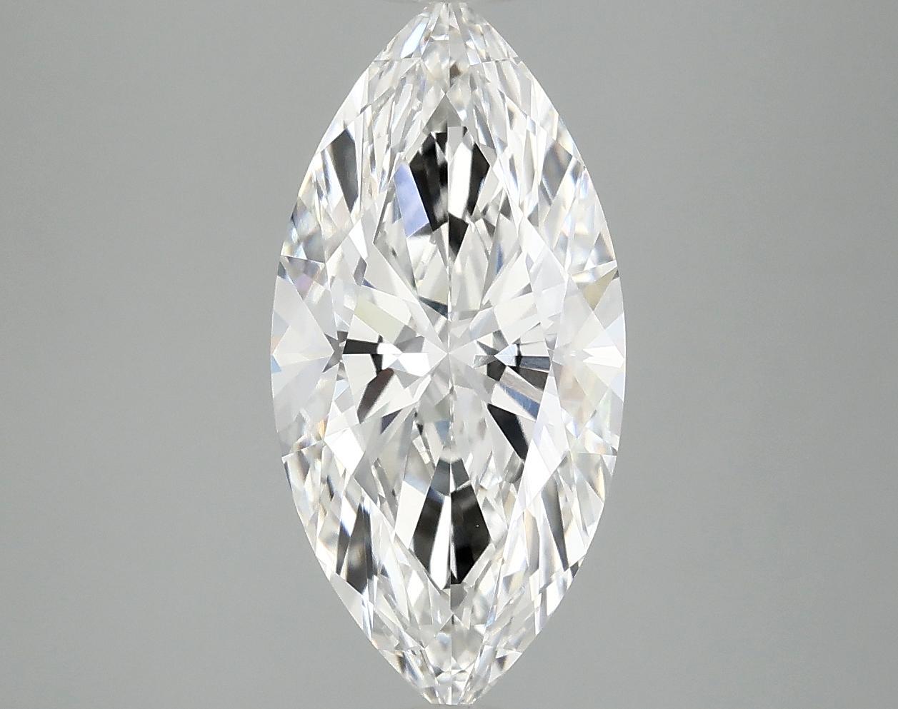 2.91 Carat Marquise Shaped Ideal Cut VVS2 IGI Certified Lab Grown Diamond