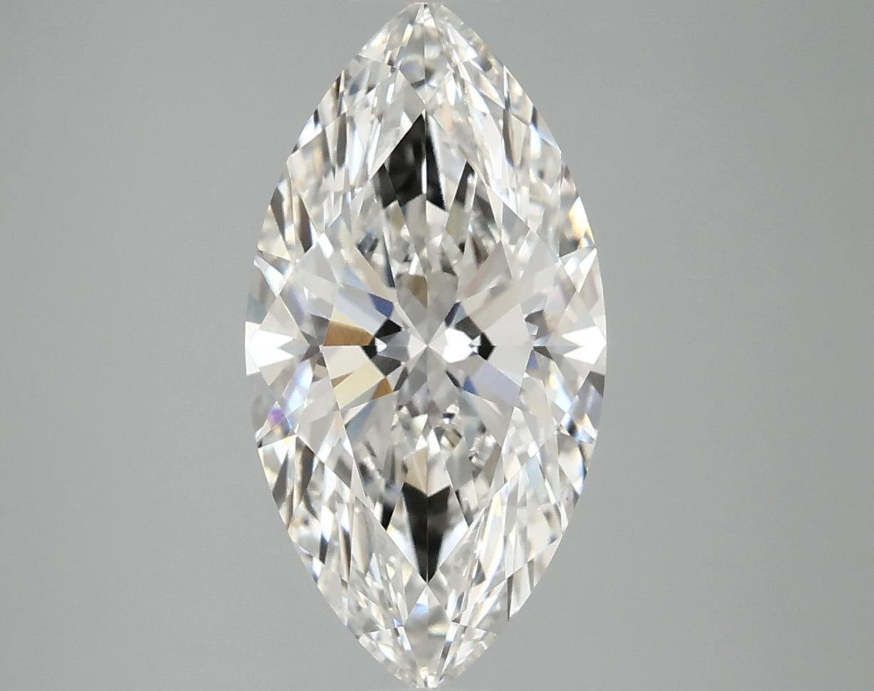 3.06 Carat Marquise Shaped Ideal Cut VVS2 IGI Certified Lab Grown Diamond