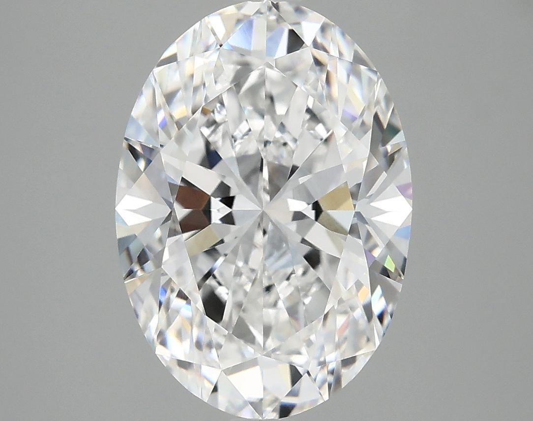 4.04 Carat Oval Shaped Ideal Cut VVS2 IGI Certified Lab Grown Diamond
