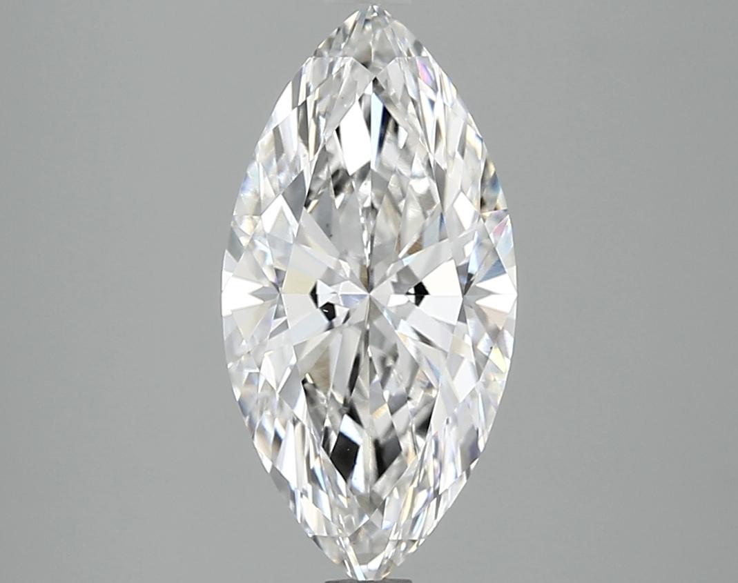 2.5 Carat Marquise Shaped Ideal Cut VS1 IGI Certified Lab Grown Diamond