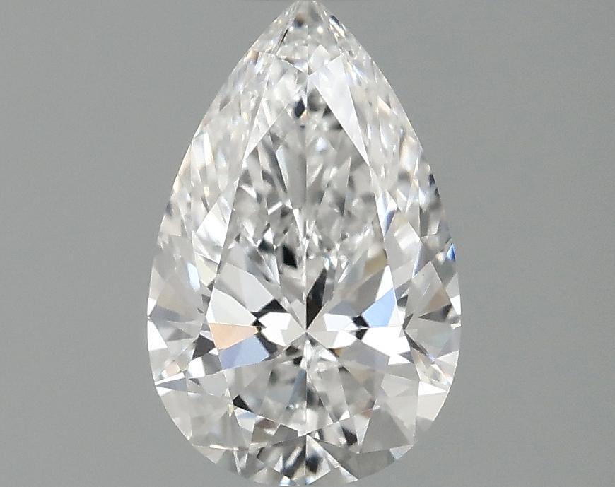0.97 Carat Pear Shaped Ideal Cut VVS2 IGI Certified Lab Grown Diamond