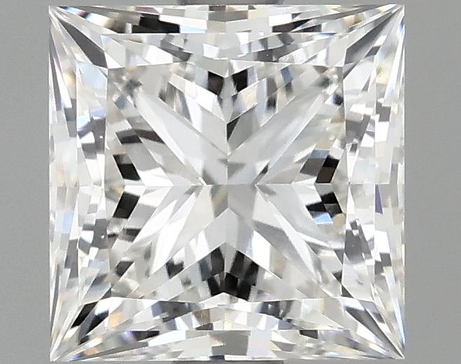 1.57 Carat Princess Shaped Ideal Cut VVS2 IGI Certified Lab Grown Diamond