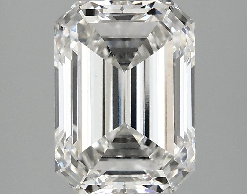 2.53 Carat Emerald Shaped Excellent Cut VS1 IGI Certified Lab Grown Diamond