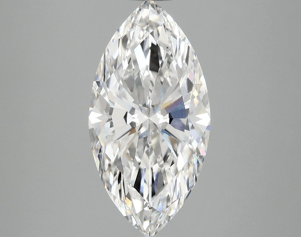 2.89 Carat Marquise Shaped Ideal Cut VS1 IGI Certified Lab Grown Diamond