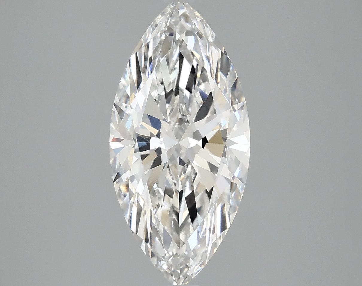 2.56 Carat Marquise Shaped Excellent Cut VS1 IGI Certified Lab Grown Diamond