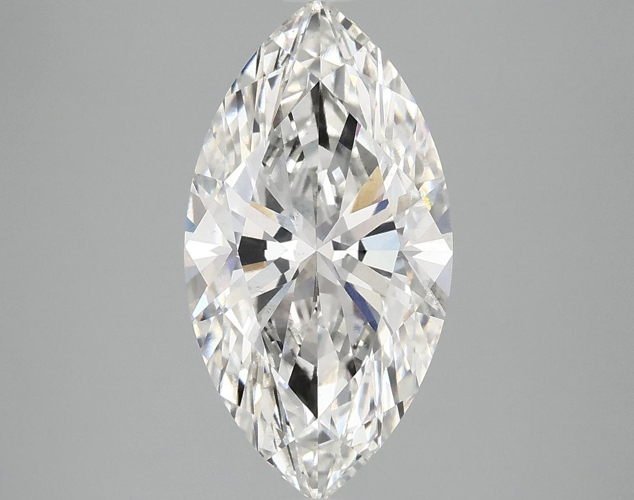 3.45 Carat Marquise Shaped Excellent Cut VS2 IGI Certified Lab Grown Diamond