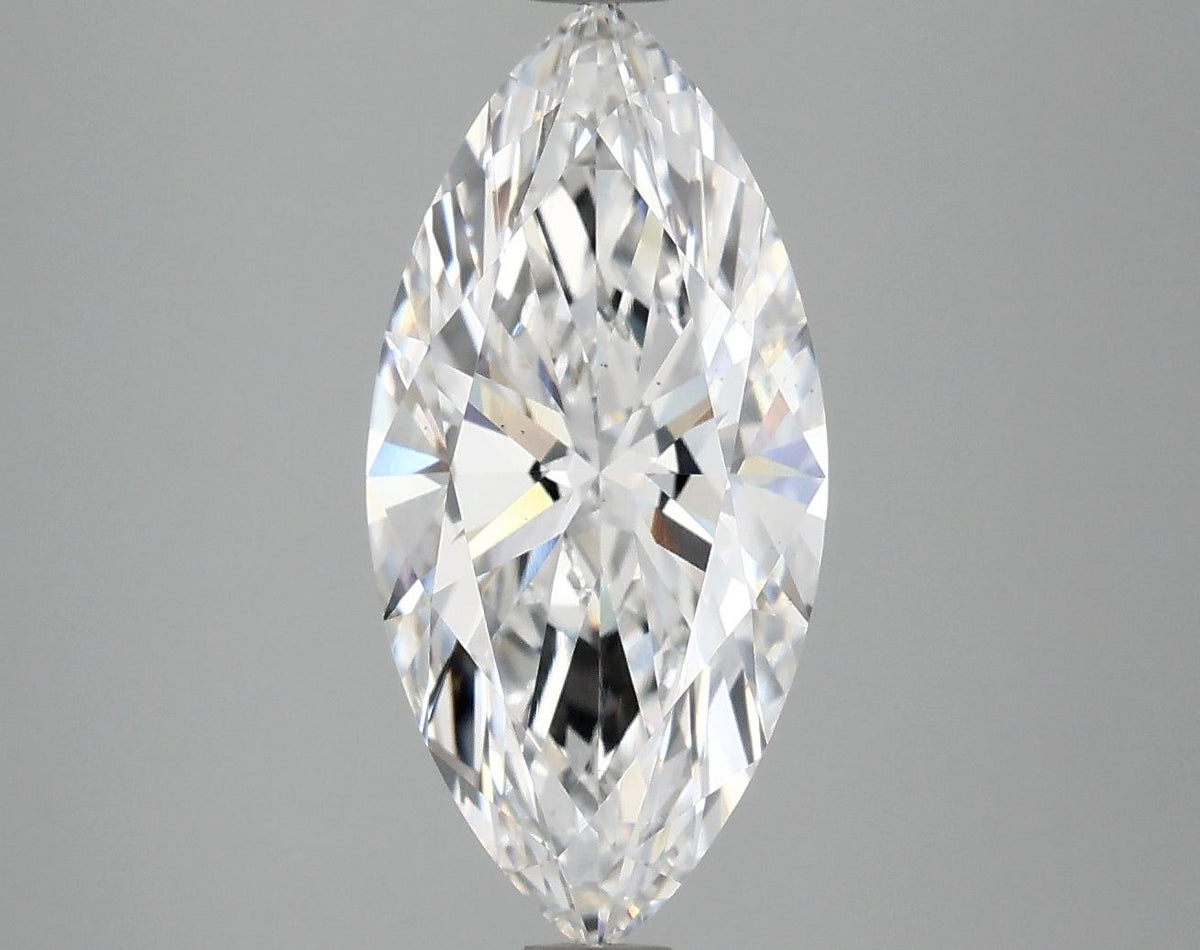 3.0 Carat Marquise Shaped Excellent Cut VS2 IGI Certified Lab Grown Diamond