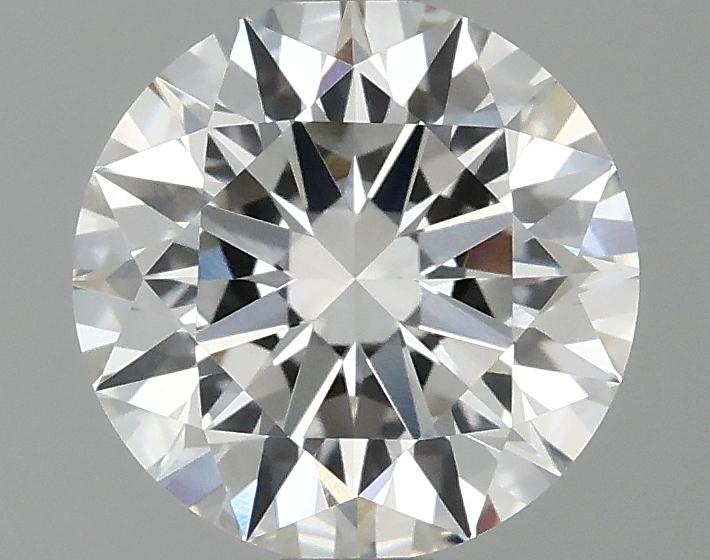 1.58 Carat Round Shaped Ideal Cut VVS2 IGI Certified Lab Grown Diamond