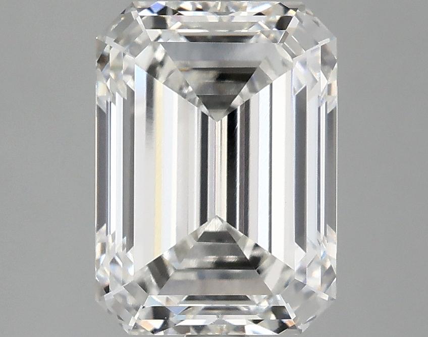3.09 Carat Emerald Shaped Excellent Cut VS1 IGI Certified Lab Grown Diamond
