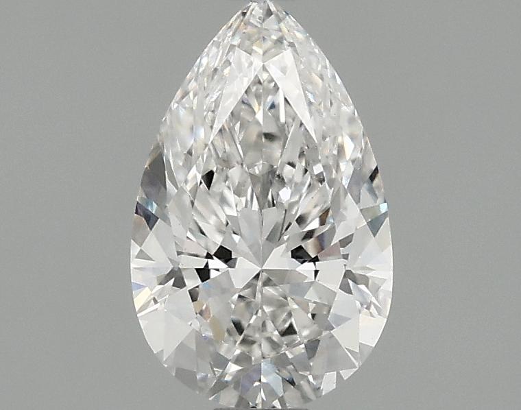 1.09 Carat Pear Shaped Ideal Cut VVS2 IGI Certified Lab Grown Diamond