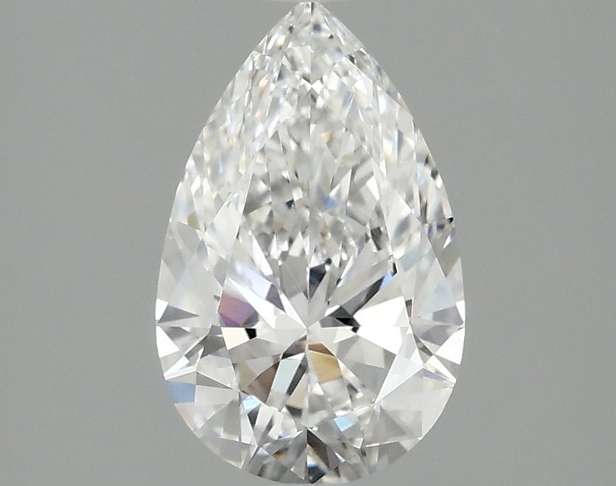 1.56 Carat Pear Shaped Ideal Cut VVS2 IGI Certified Lab Grown Diamond
