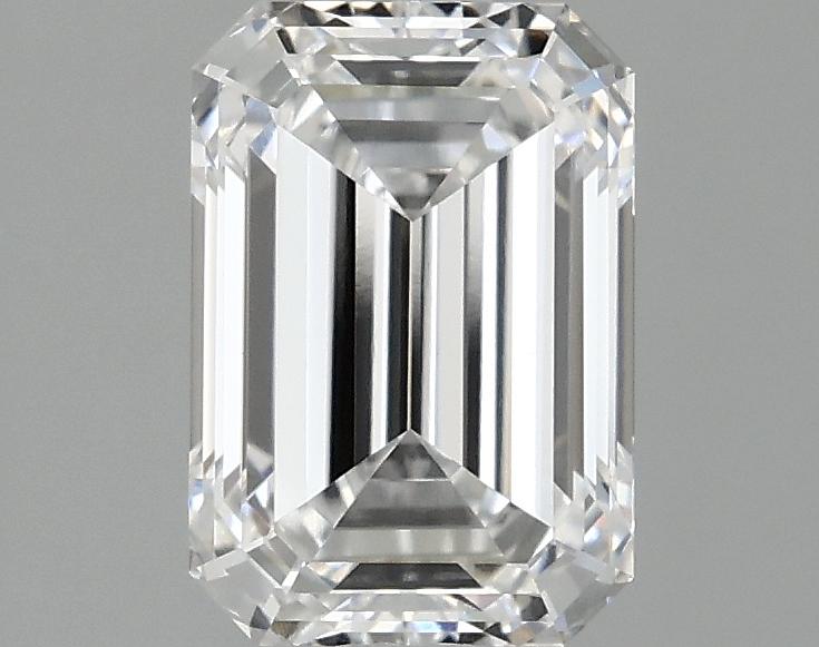 2.02 Carat Emerald Shaped Ideal Cut VVS2 IGI Certified Lab Grown Diamond