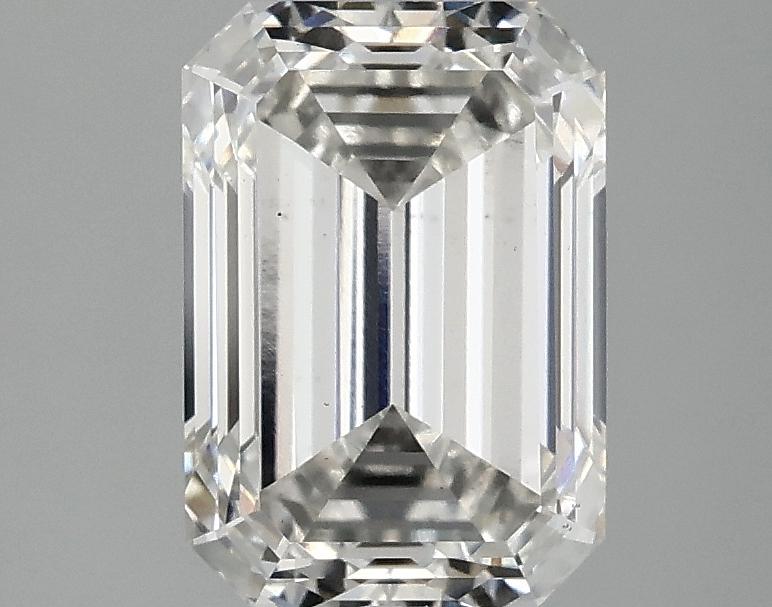 2.46 Carat Emerald Shaped Ideal Cut VS1 IGI Certified Lab Grown Diamond