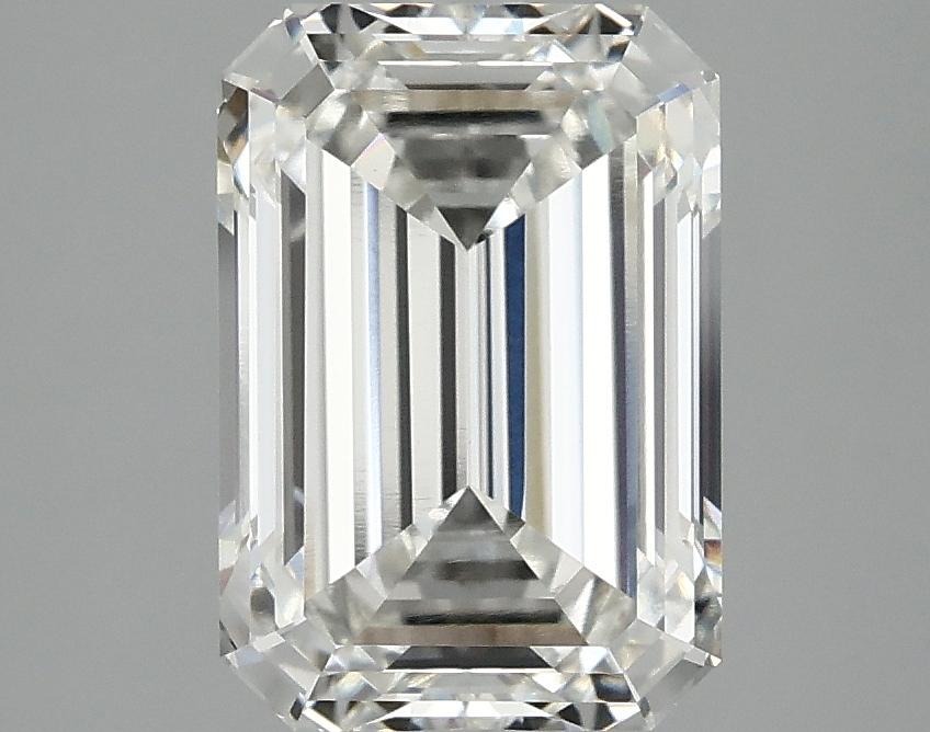 3.04 Carat Emerald Shaped Ideal Cut VVS2 IGI Certified Lab Grown Diamond