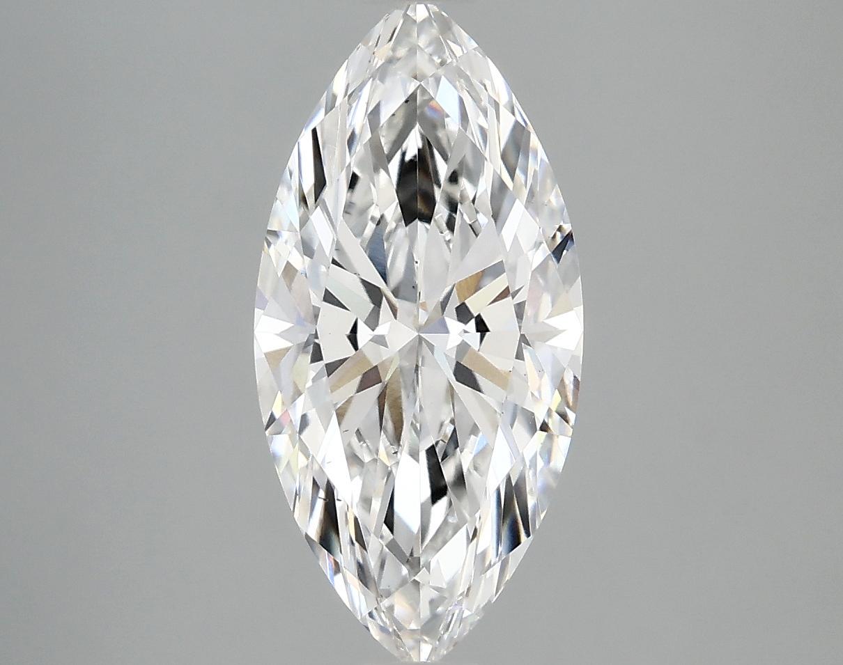 2.52 Carat Marquise Shaped Excellent Cut VS2 IGI Certified Lab Grown Diamond