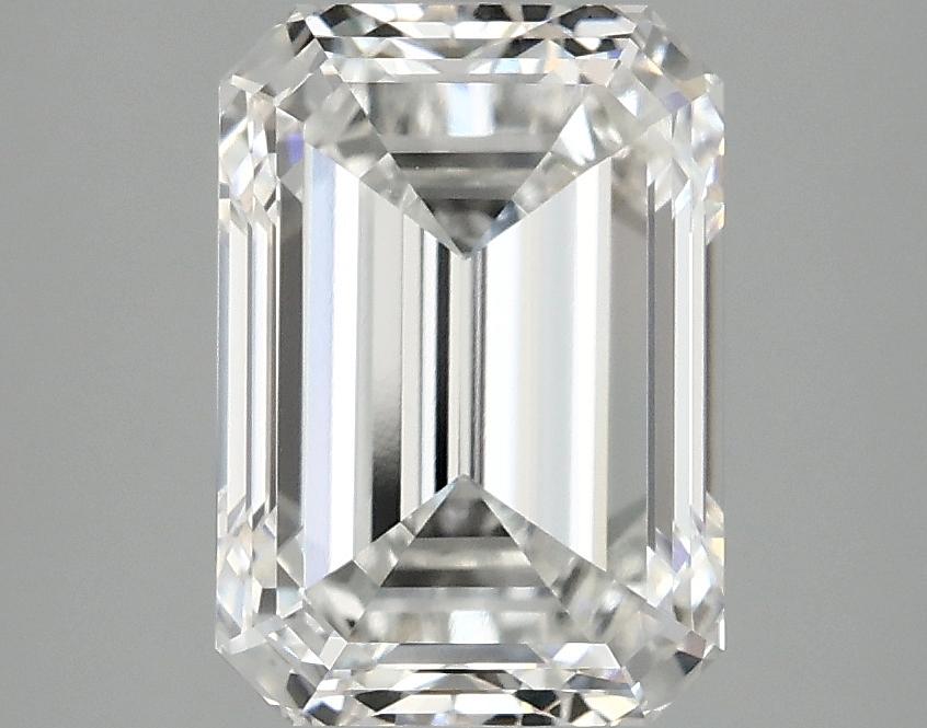 3.0 Carat Emerald Shaped Ideal Cut VVS2 IGI Certified Lab Grown Diamond