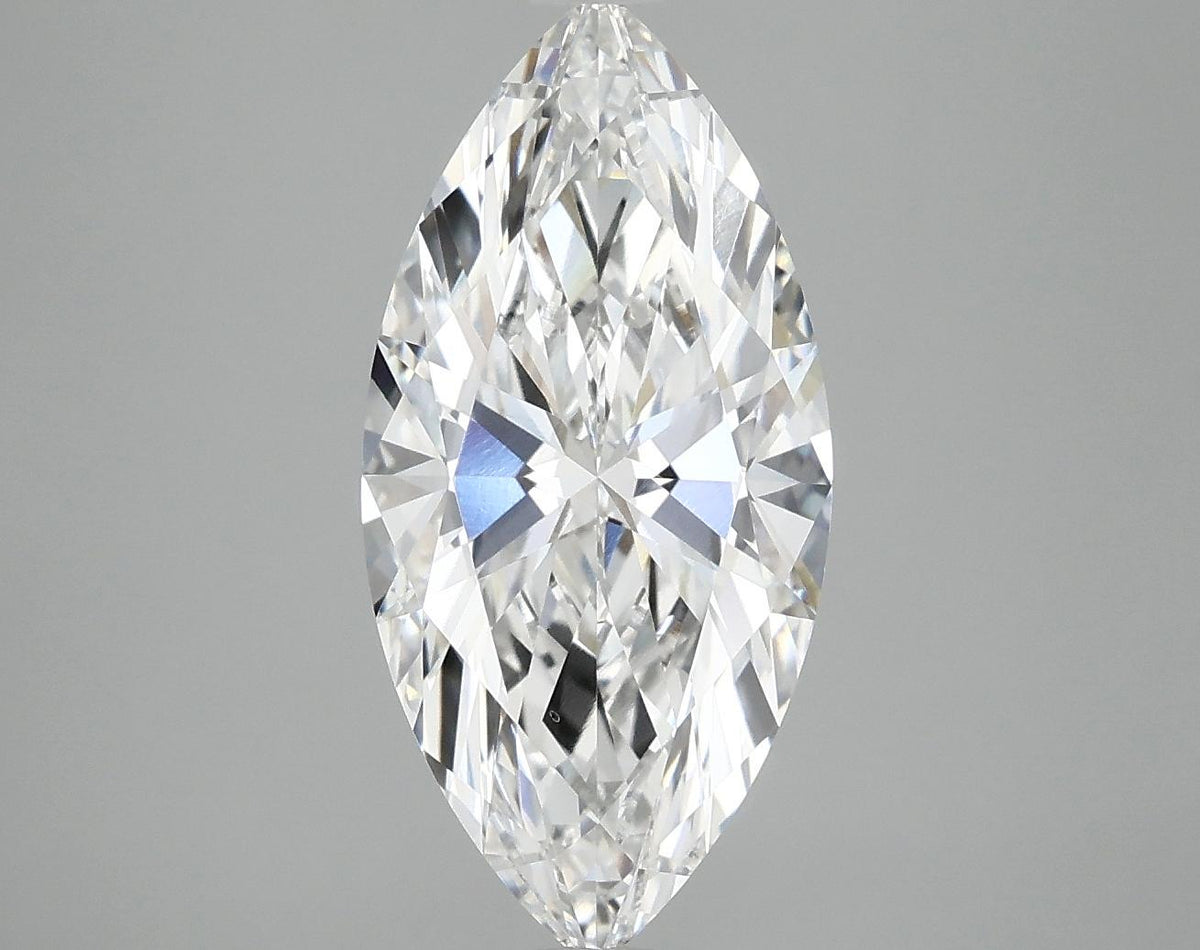 3.02 Carat Marquise Shaped Excellent Cut VS1 IGI Certified Lab Grown Diamond