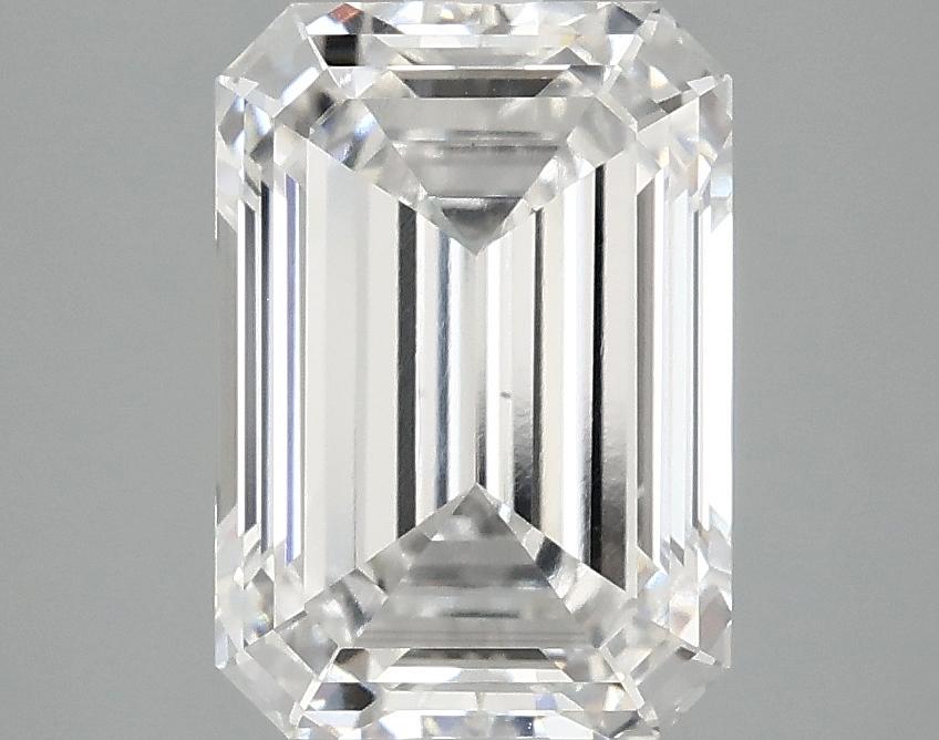 3.08 Carat Emerald Shaped Ideal Cut VS1 IGI Certified Lab Grown Diamond