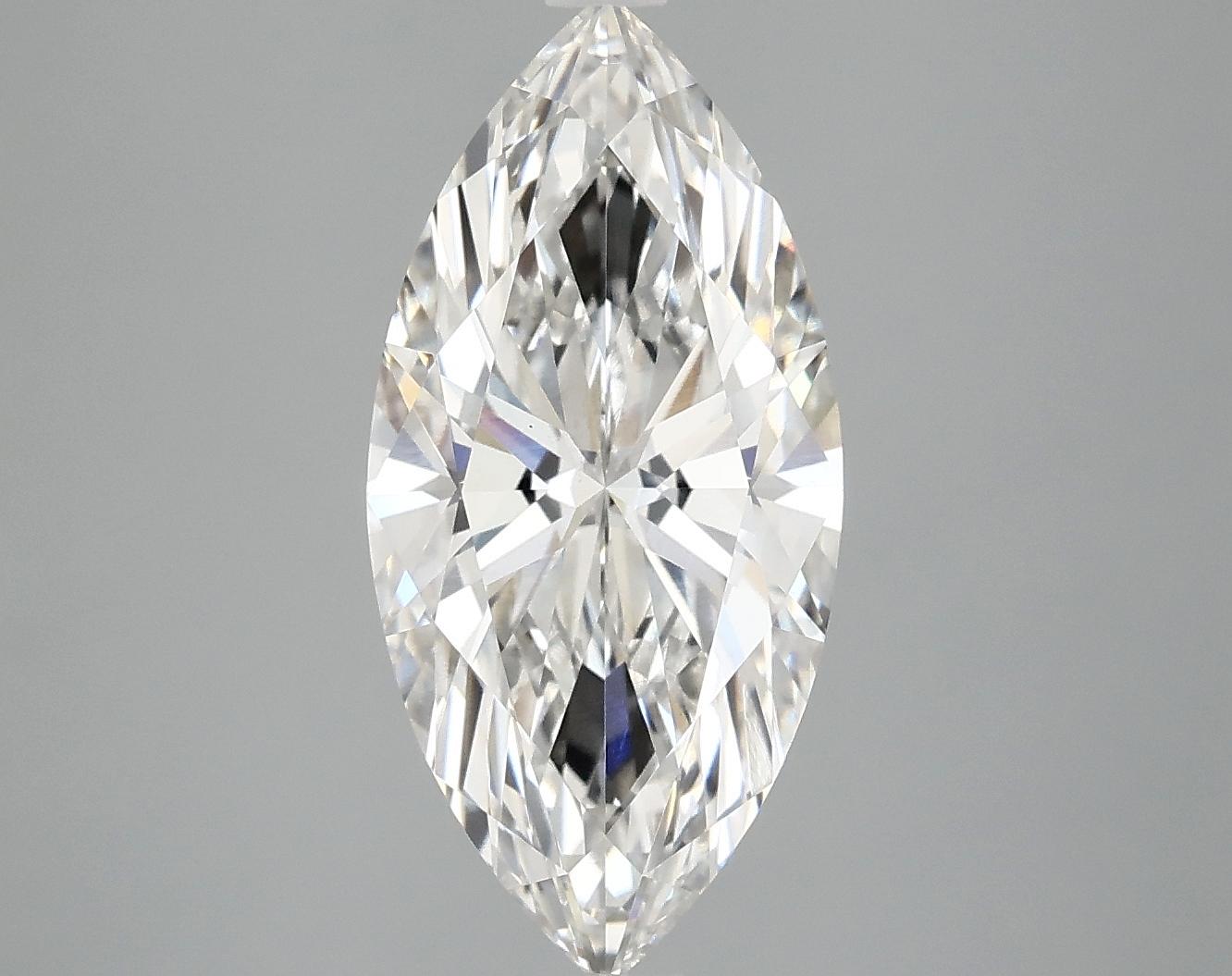 3.05 Carat Marquise Shaped Excellent Cut VS1 IGI Certified Lab Grown Diamond