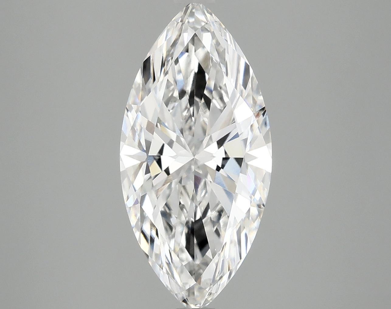 3.01 Carat Marquise Shaped Excellent Cut VVS1 IGI Certified Lab Grown Diamond