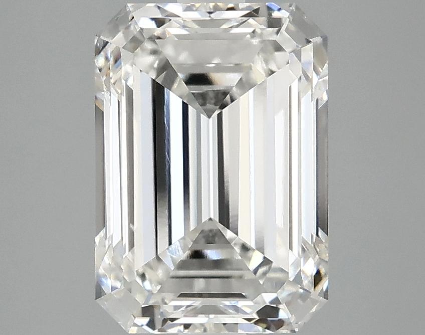3.06 Carat Emerald Shaped Ideal Cut VVS2 IGI Certified Lab Grown Diamond