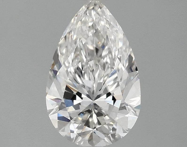 1.25 Carat Pear Shaped Ideal Cut VVS2 IGI Certified Lab Grown Diamond