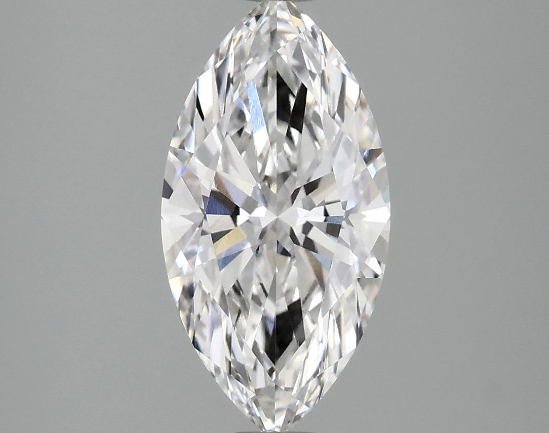 2.1 Carat Marquise Shaped Ideal Cut VVS2 IGI Certified Lab Grown Diamond